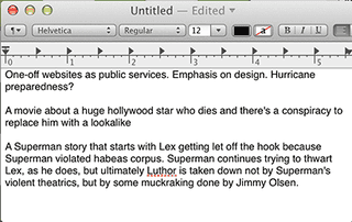 Illustration for article titled The Text Editor I've Been Searching For This Whole Time Was TextEdit